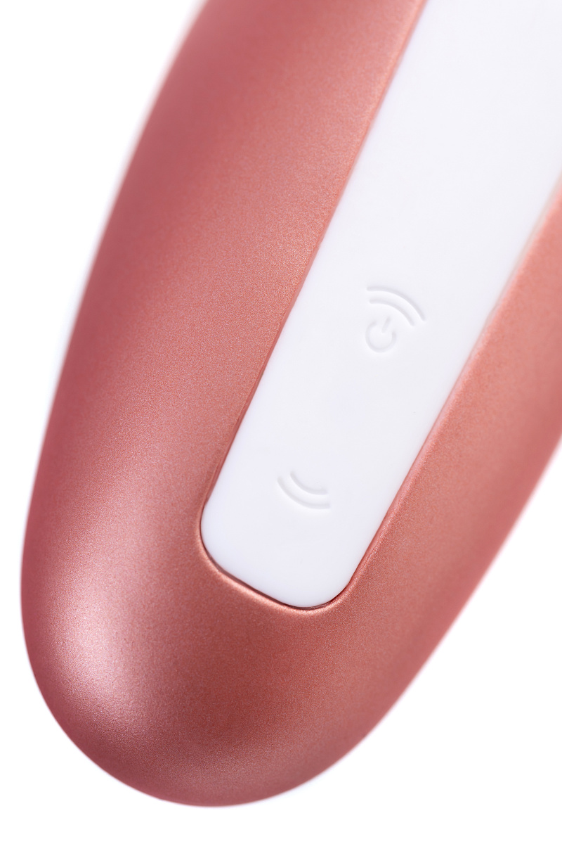 Вакуум-волновой бесконтактный стимулятор клитора Satisfyer Love Breeze, силикон, розовый, 9,5 см. в магазине ESEXTOYS