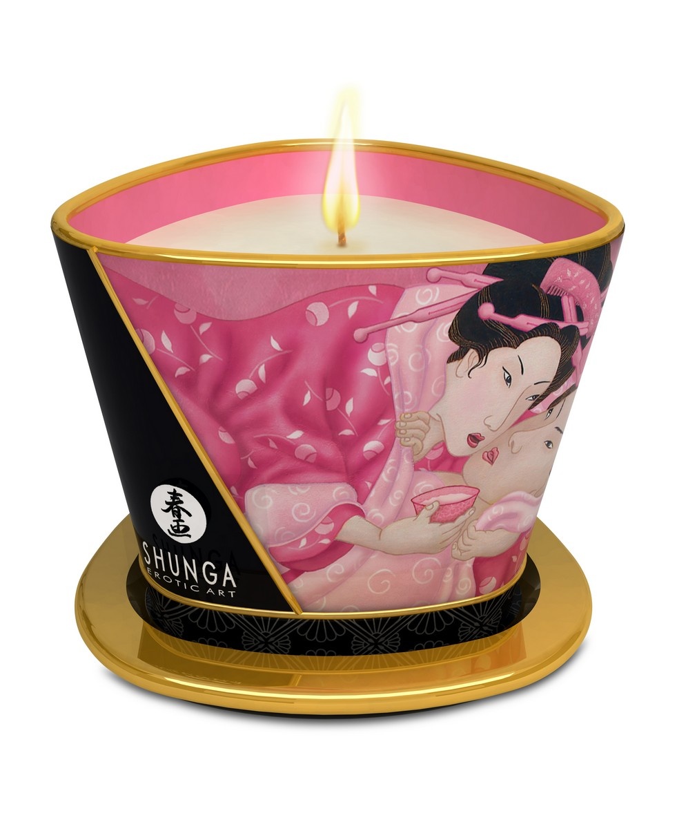 Массажное аромамасло Shunga Aphrodisia, роза, 170 мл в магазине ESEXTOYS