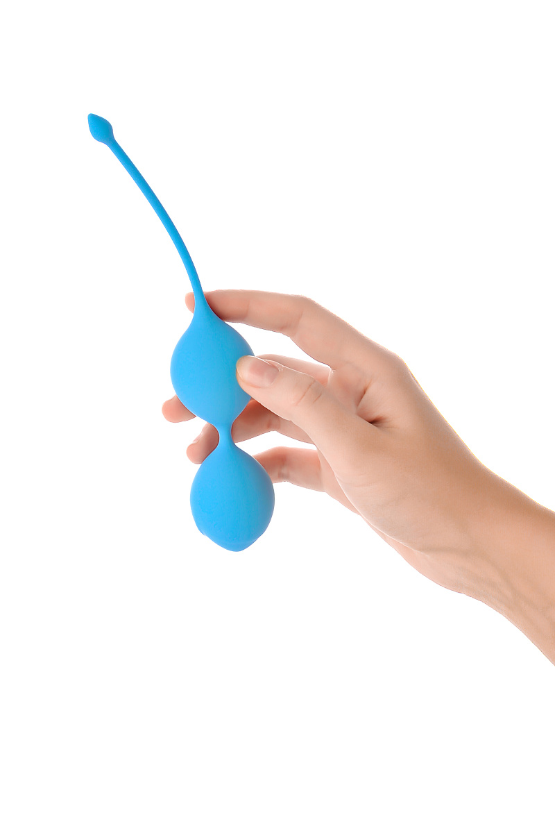 Вагинальные шарики TOYFA  A-Toys Trot, силикон, голубой, 19,5 см в магазине ESEXTOYS