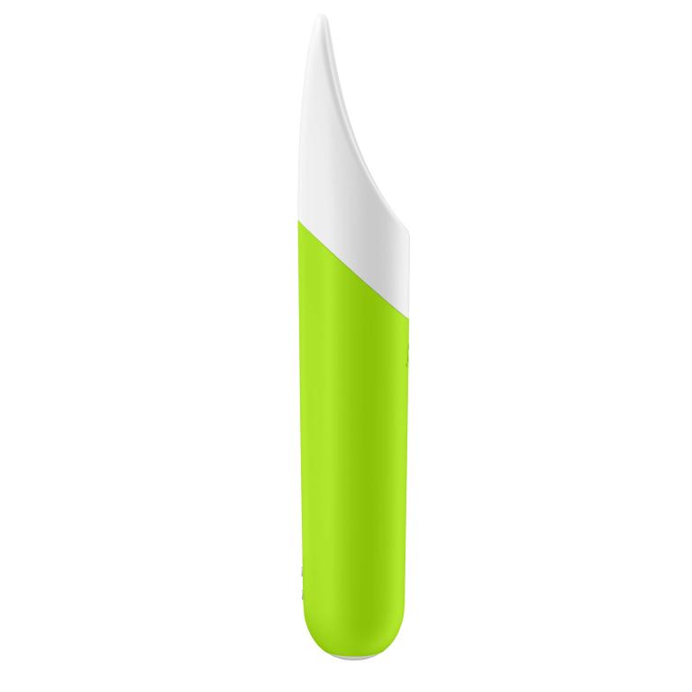 Мини вибромассажер Ultra Power Bullet 7 (зеленый) в магазине ESEXTOYS
