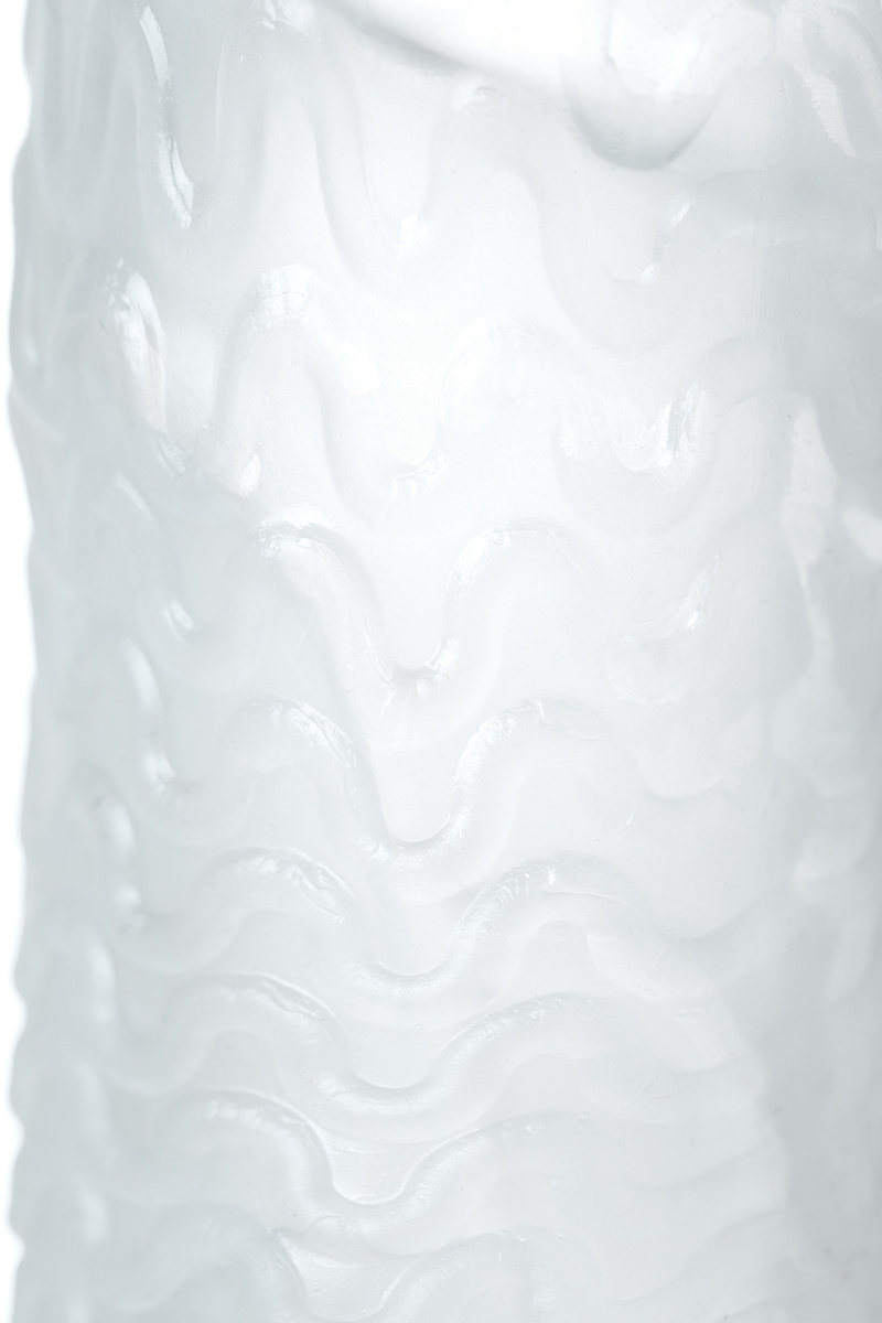 Мастурбатор TOYFA A-Toys Pocket Wavy, TPR, белый, 7,8 см в магазине ESEXTOYS