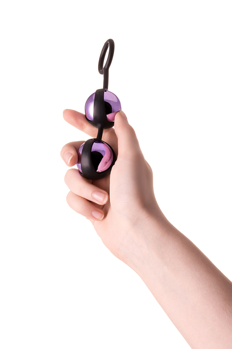 Вагинальные шарики TOYFA A-Toys Raspy, ABS пластик, фиолетовый, 14 см в магазине ESEXTOYS