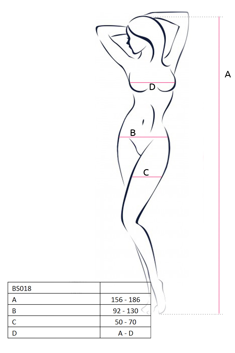 Костюм-сетка Passion Erotic Line, черный, OS в магазине ESEXTOYS