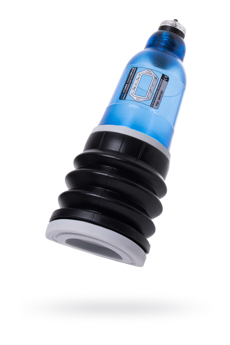Гидропомпа Bathmate HYDROMAX3, ABS пластик, голубая, 22 см в магазине ESEXTOYS