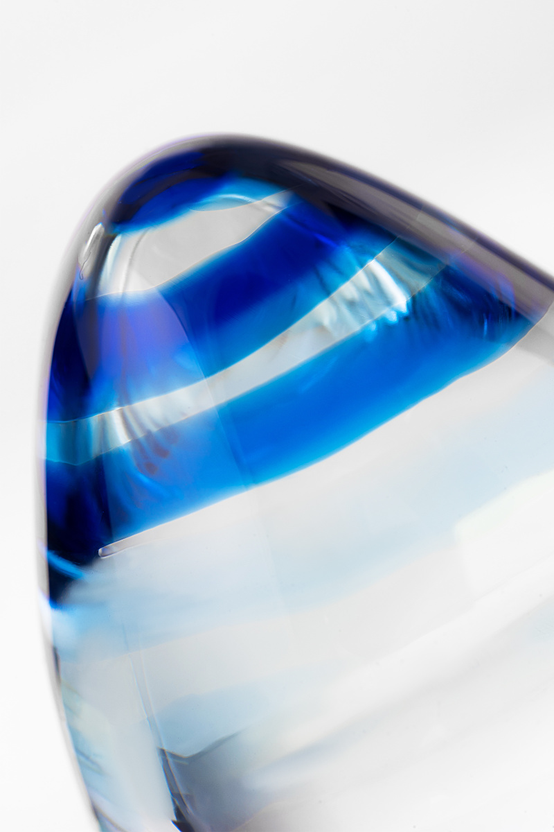 Анальная втулка Sexus Glass, стекло, прозрачная, 11,5 см, Ø 4 см в магазине ESEXTOYS