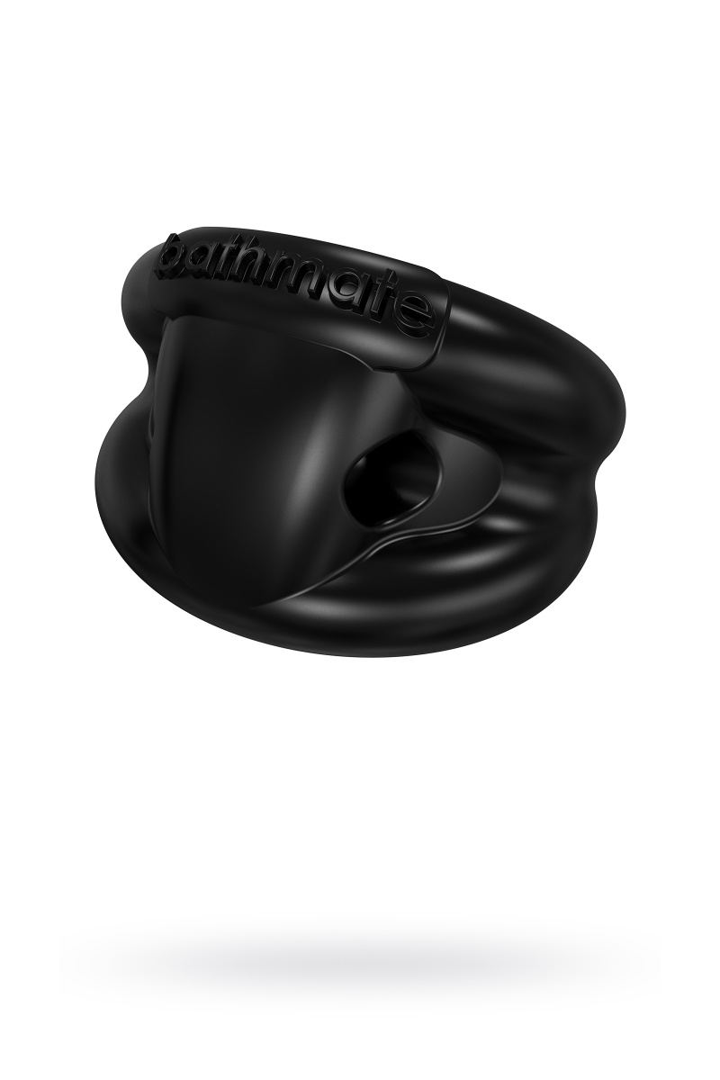 Виброкольцо на пенис Bathmate Strength, elastomex, черное, Ø5 см в магазине ESEXTOYS