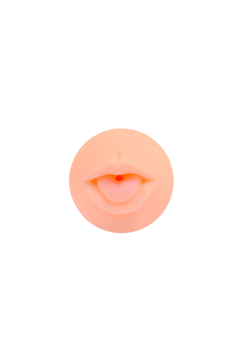 Мастурбатор реалистичный рот, XISE, TPR, телесный, 16 см. в магазине ESEXTOYS