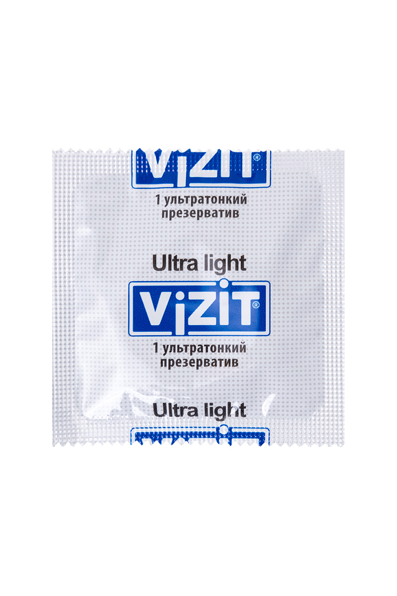 Презервативы Vizit, ультратонкие, латекс, 18 см, 5,2 см, 3 шт. в магазине ESEXTOYS