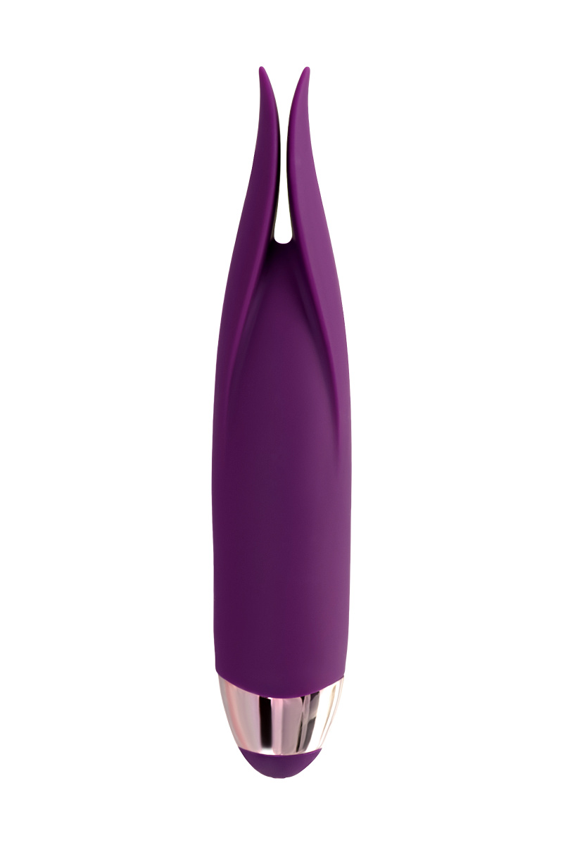 Вибростимулятор L'EROINA by TOYFA Flo, силикон, фиолетовый, 18,5 см в магазине ESEXTOYS