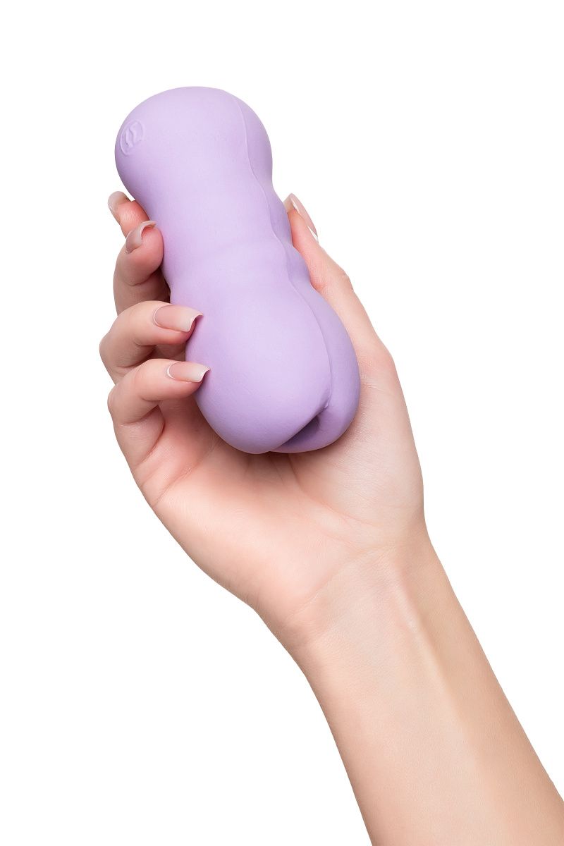 Мастурбатор нереалистичный MensMax FEEL CRASH, TPE, фиолетовый, 14,2 см в магазине ESEXTOYS