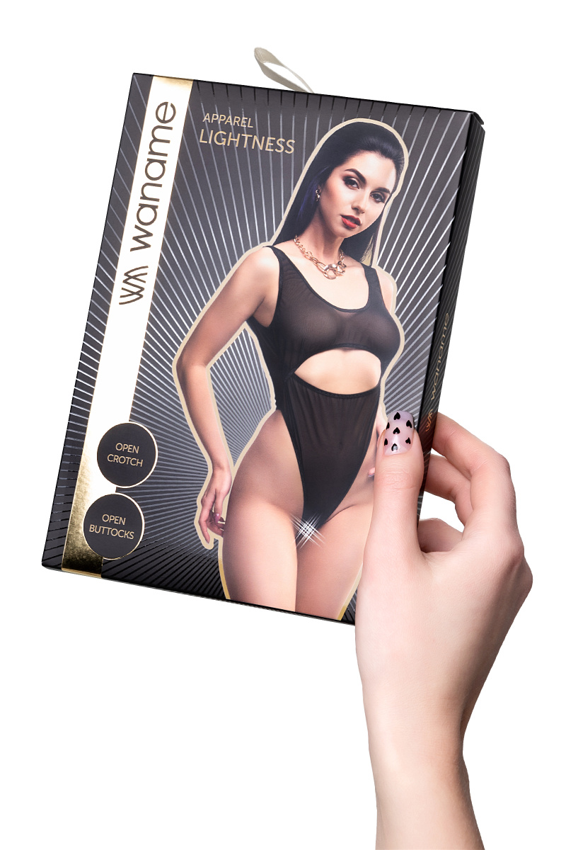 Эротическое боди Waname Lightness черное (46-48) в магазине ESEXTOYS