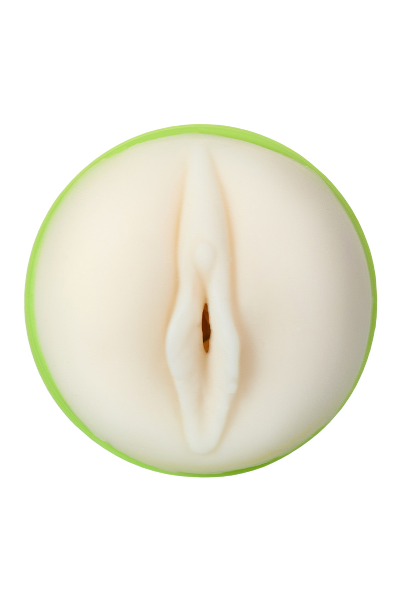 Мастурбатор TOYFA  A-Toys Crista, вагина, TPE, зеленый, 14 см в магазине ESEXTOYS
