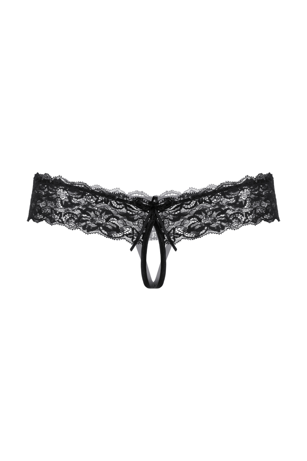 Трусики из кружева SoftLine Collection, черный, S/M в магазине ESEXTOYS