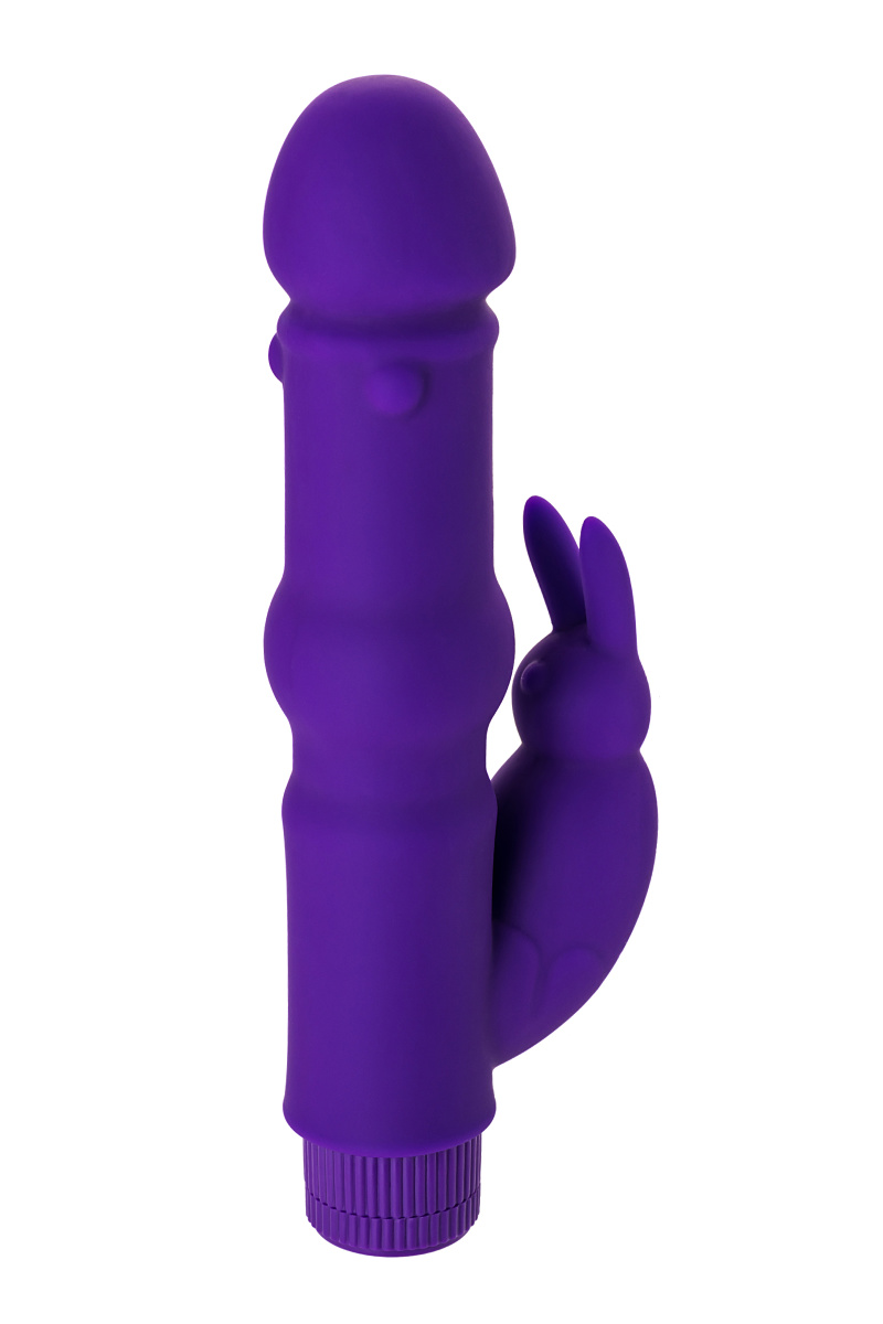 Нереалистичный вибратор TOYFA A-Toys, силикон, фиолетовый, 18 см в магазине ESEXTOYS