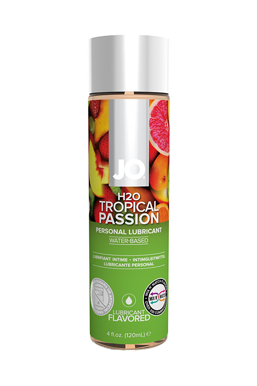 Вкусовой лубрикант "Тропический" / JO Flavored Tropical Passion 4oz - 120 мл. в магазине ESEXTOYS