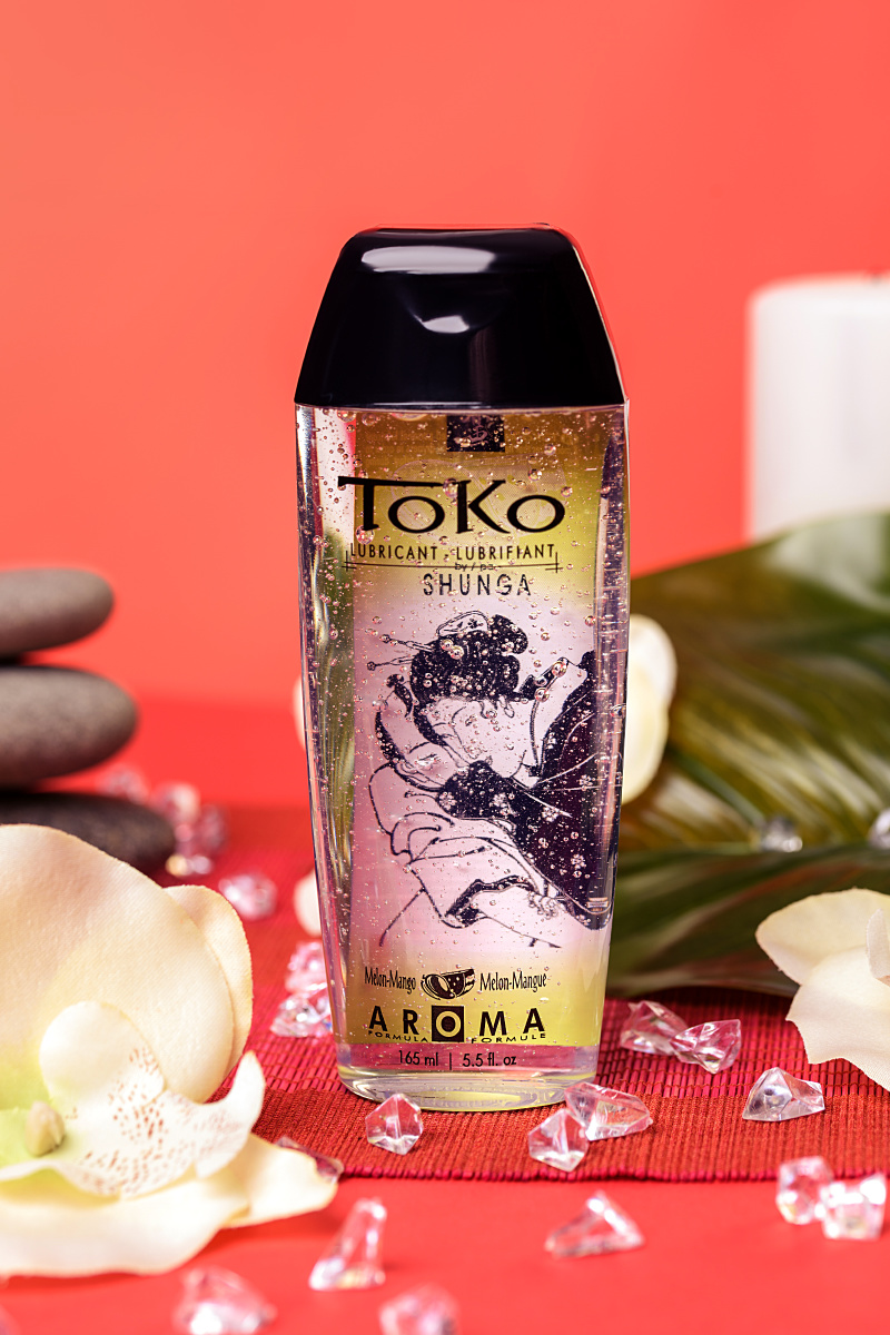 Лубрикант Shunga Toko Aroma на водной основе, дыня и манго, 165 мл в магазине ESEXTOYS
