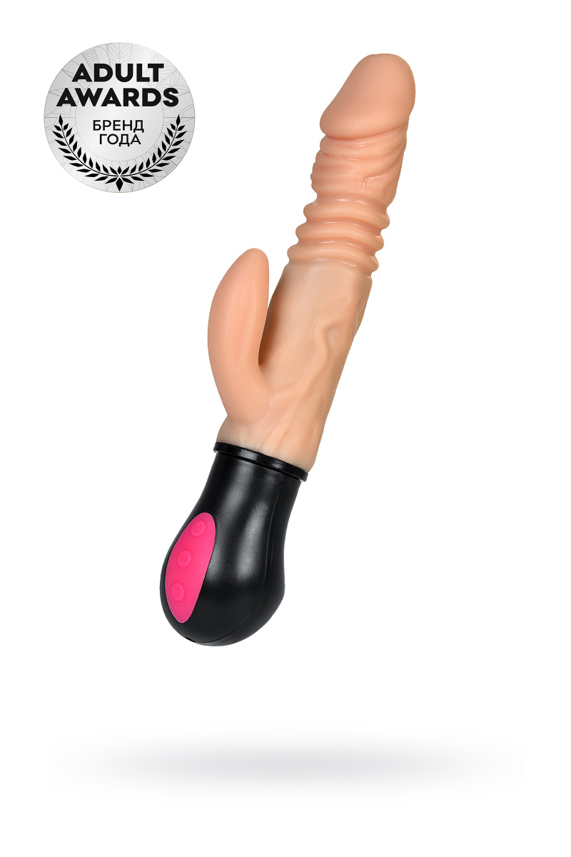 Реалистичный вибратор TOYFA A-Toys Hot shot с функцией Up-Down, TPE, телесный, 24,2 см в магазине ESEXTOYS