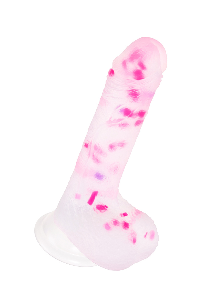 Нереалистичный фаллоимитатор Crowley, силикон, разноцветный, 18 см в магазине ESEXTOYS