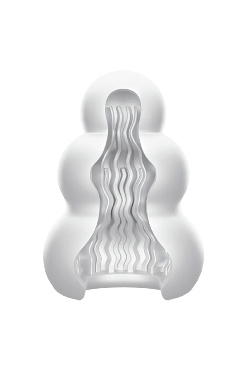 Мастурбатор нереалистичный MensMax Pucchi Shower, TPE, белый, 6,5 см в магазине ESEXTOYS