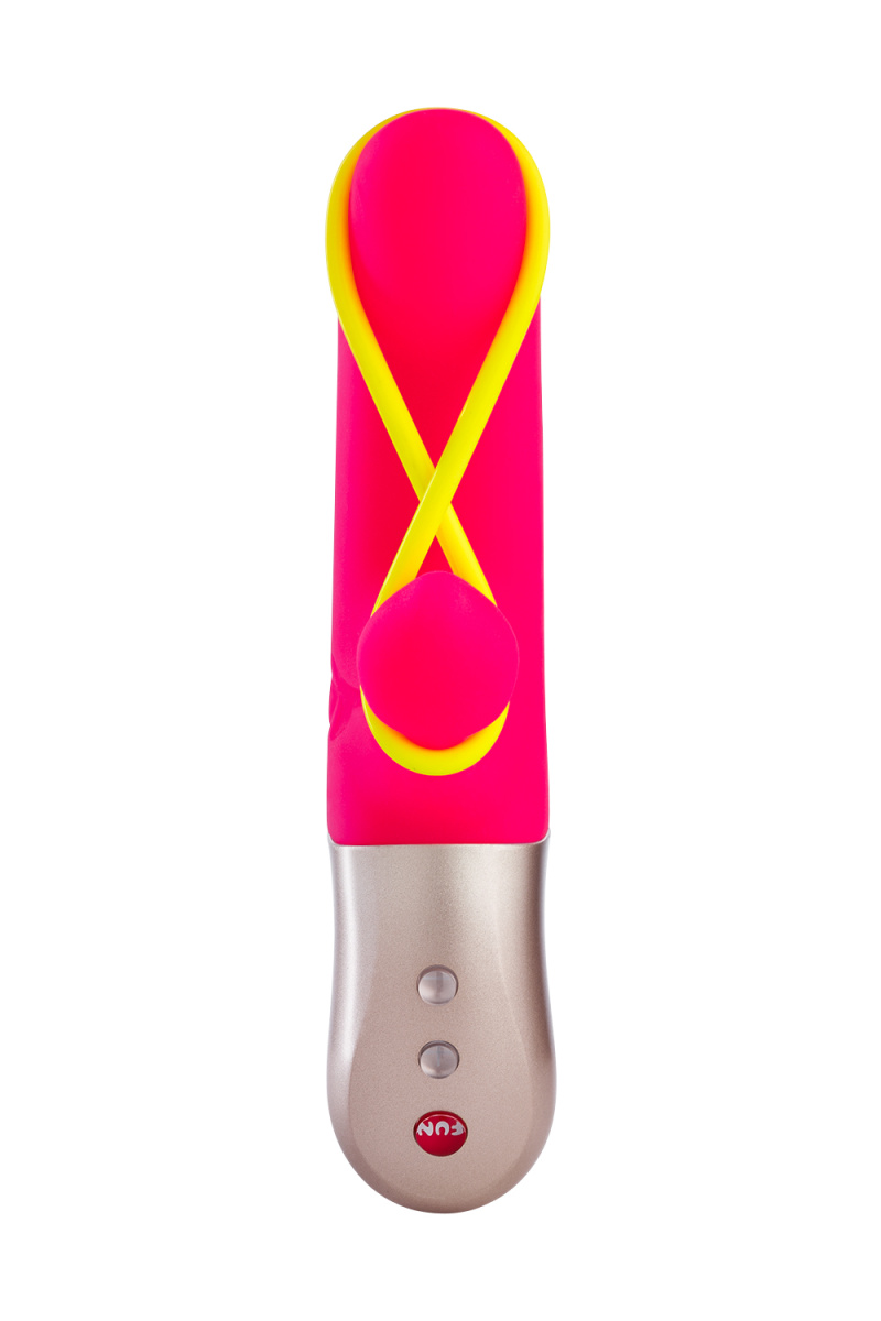 Вибратор Fun Factory AMORINO, силикон, розовый, 17 см в магазине ESEXTOYS