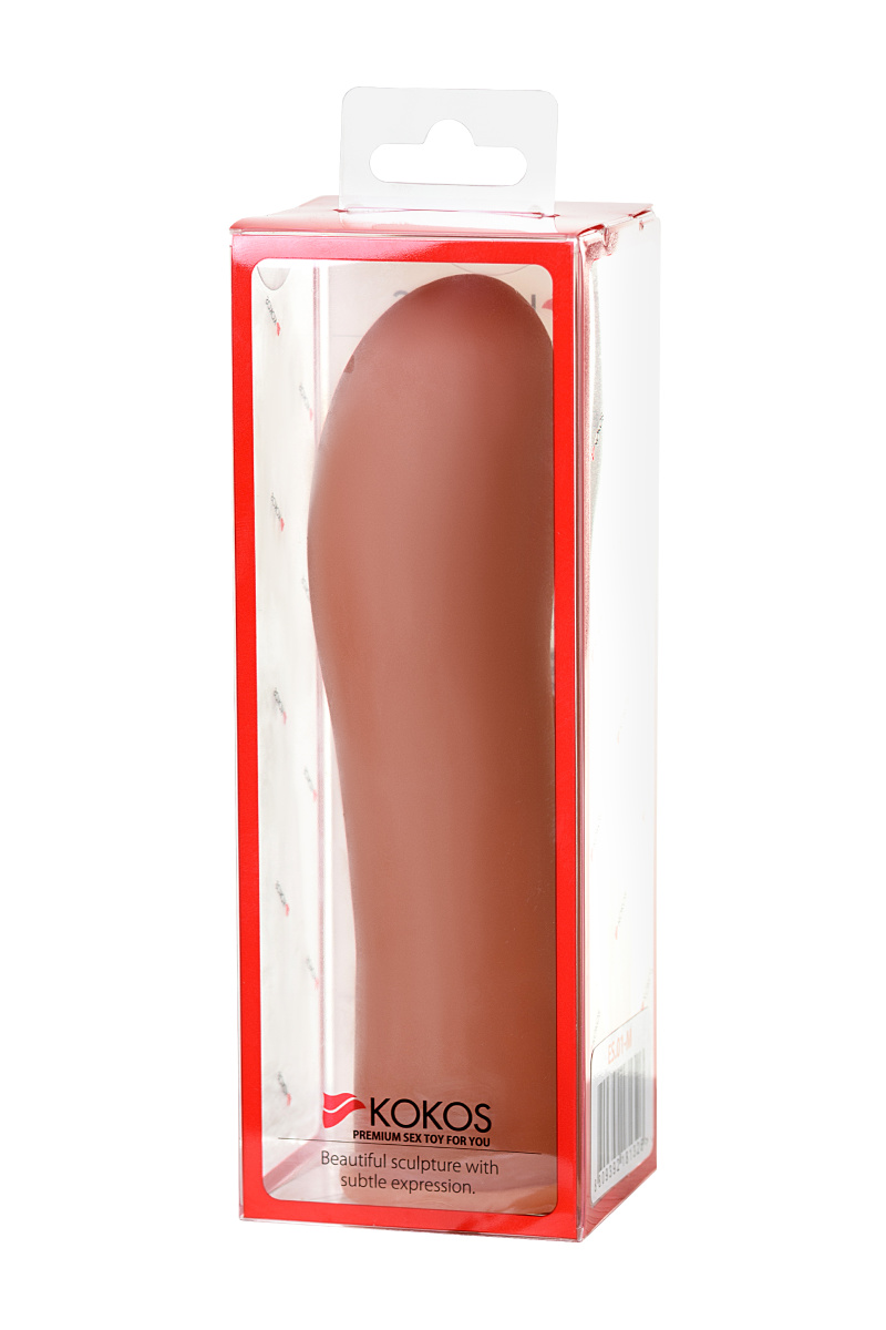 Насадка KOKOS реалистичная с имитацией пирсинга, TPE, телесная, 14.7 см в магазине ESEXTOYS