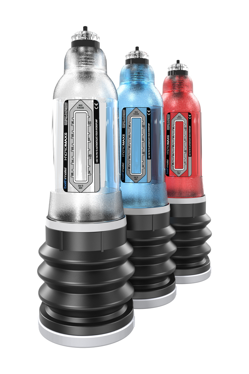 Помпа для пениса Bathmate HYDROMAX5, ABS пластик, прозрачная, 26 см (аналог Hydromax X20) в магазине ESEXTOYS