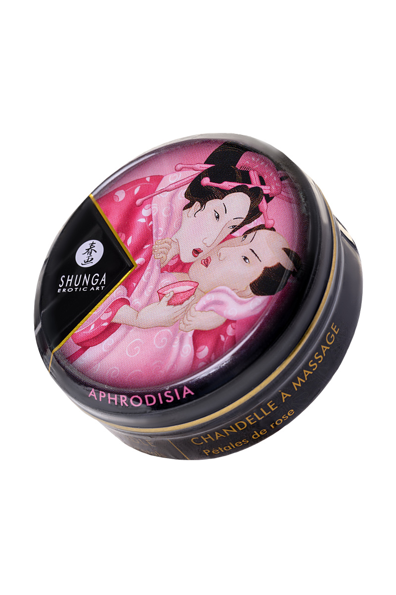 Массажное аромамасло Shunga Aphrodisia, роза, 30 мл в магазине ESEXTOYS