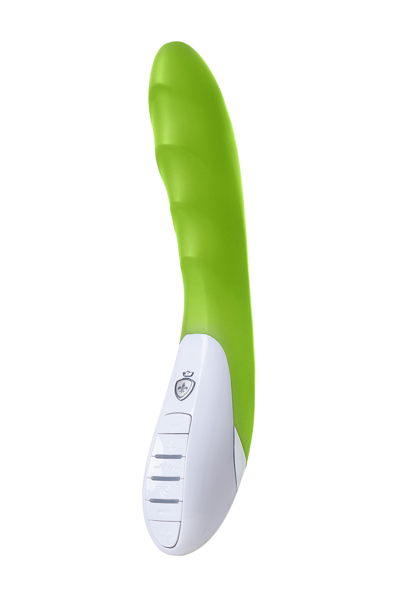 Вибратор Mystim Sassy Simon силиконовый, зеленый, 27 см в магазине ESEXTOYS