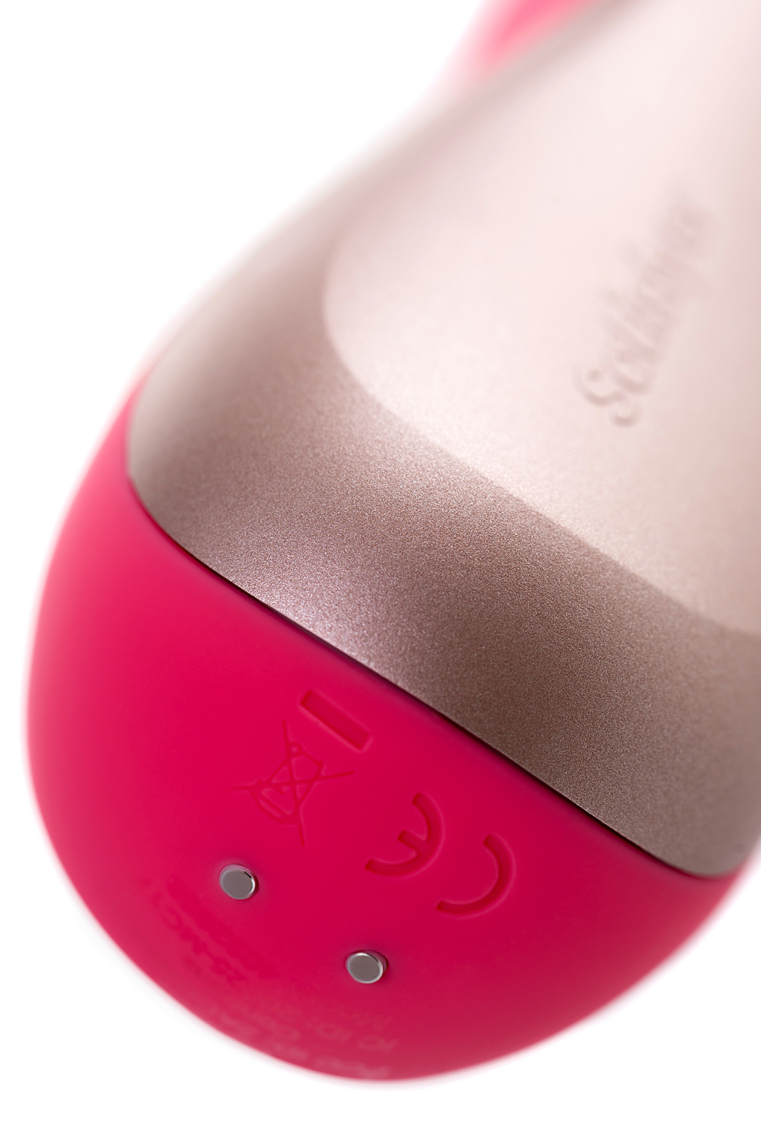 Нереалистичный вибратор Satisfyer Mono Flex, силикон, красный, 20,4 см. в магазине ESEXTOYS