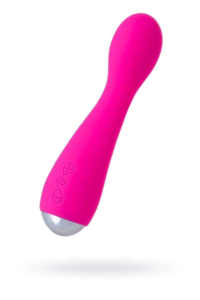Нереалистичный вибратор Nalone Yoyo, силикон, розовый, 17 см в магазине ESEXTOYS