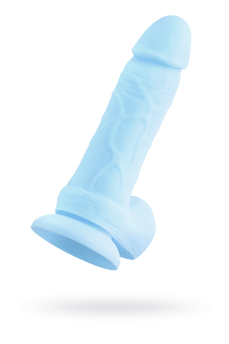 Фаллоимитатор Beyond by Toyfa, Arthur, силикон, голубой, 20 см в магазине ESEXTOYS