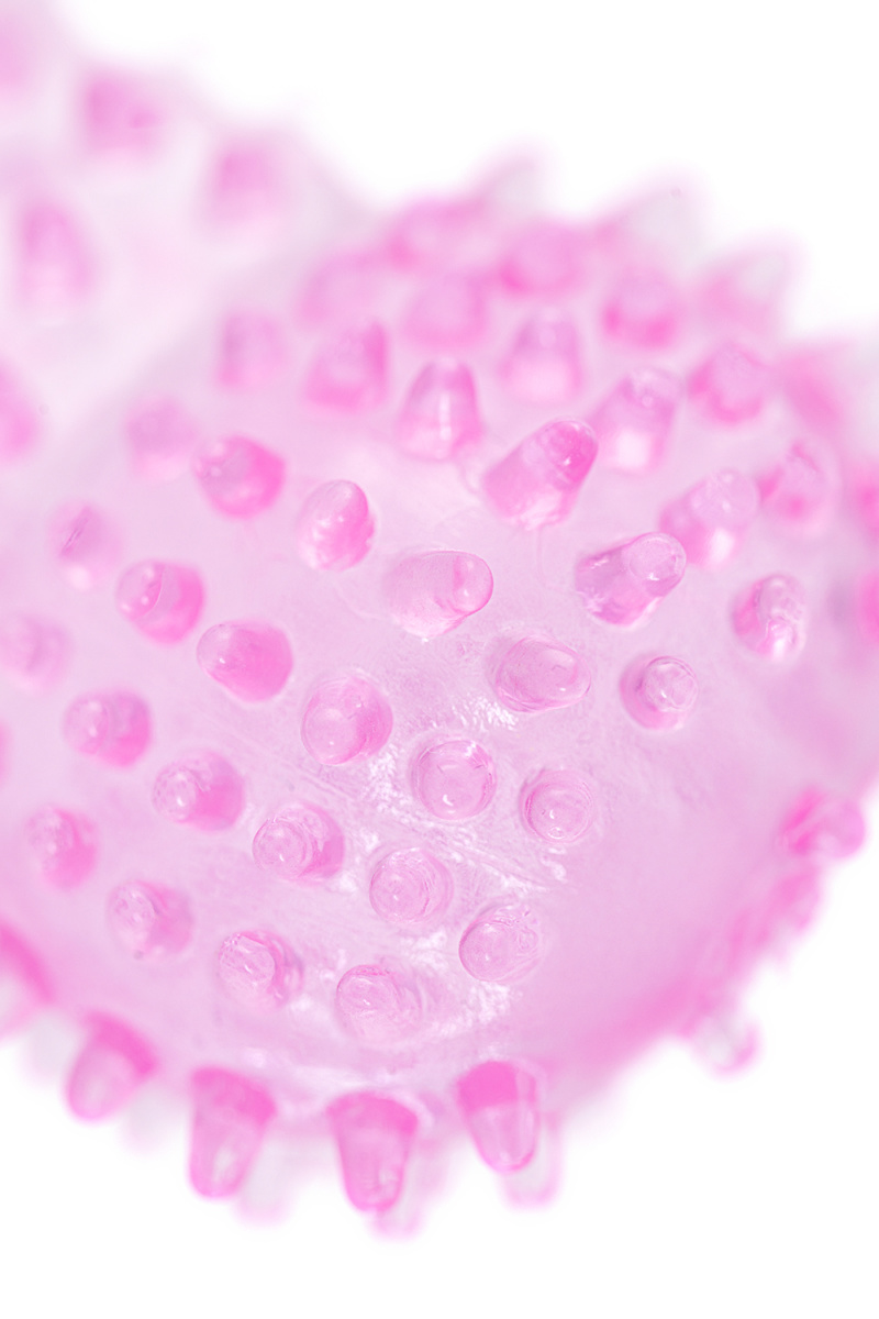 Насадка на палец Eromantica Gentle, розовая, силикон в магазине ESEXTOYS