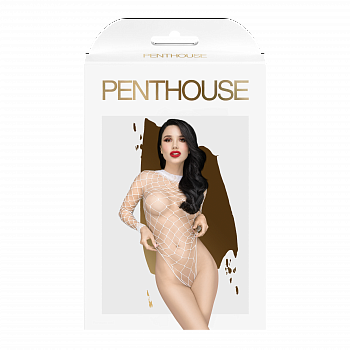 Откровенное боди в сеточку Scandalous white (S-L) в магазине ESEXTOYS