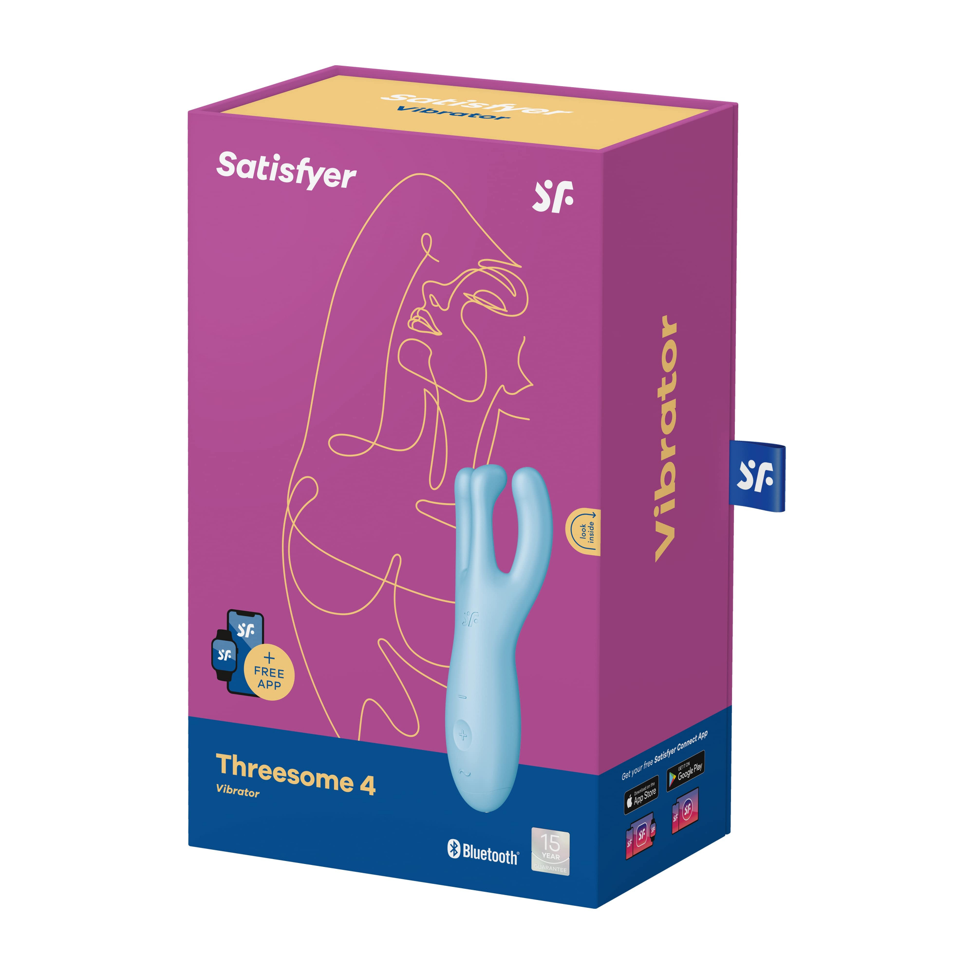 Вибромассажер Threesome 4 для стимуляции клитора и сосков в магазине ESEXTOYS