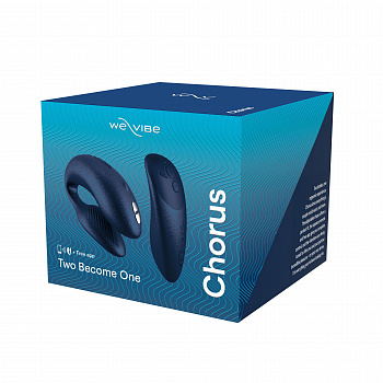 Сенсорный вибромассажер для пар We-Vibe Chorus Cosmic Blue в магазине ESEXTOYS