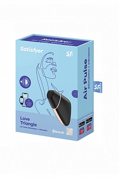 Вакуумно-волновой вибростимулятор Satisfyer Love Triangle с возможностью управления через приложение в магазине ESEXTOYS