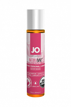 Органический лубрикант на водной основе с клубникой / JO Naturlove USDA Strawberry fields 1oz - 30 м в магазине ESEXTOYS