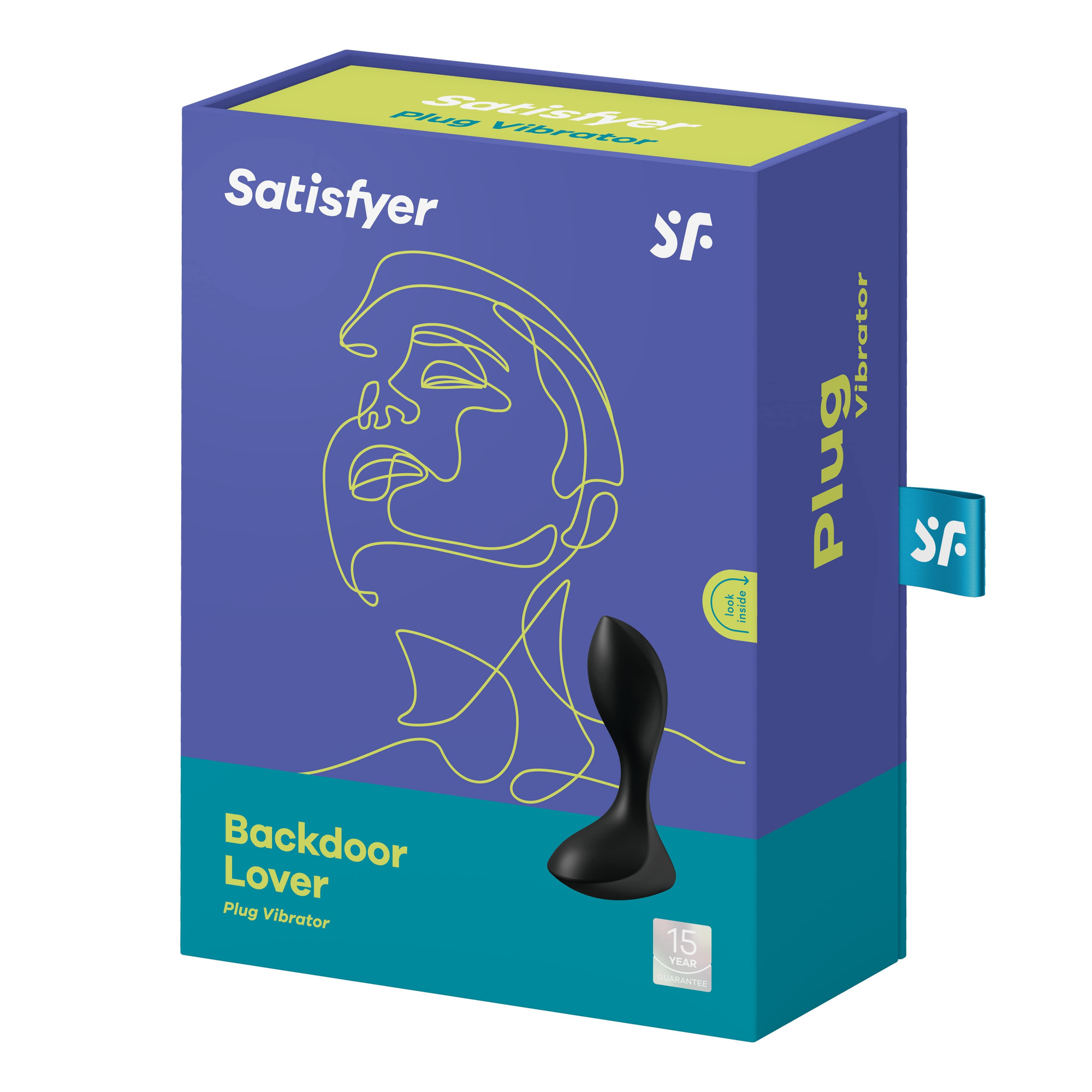 Вибромассажер простаты Satisfyer Backdoor Lover (черный) в магазине ESEXTOYS