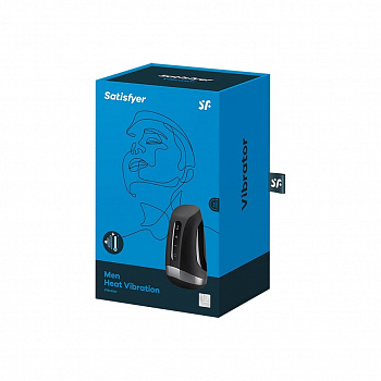 Мастурбатор с вибрацией и функцией подогрева Satisfyer Men Heat Vibration в магазине ESEXTOYS