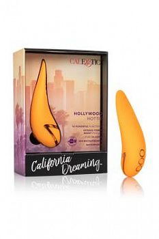 Мини вибромассажер Hollywood Hottie с фунцией «мерцающий язычок» в магазине ESEXTOYS