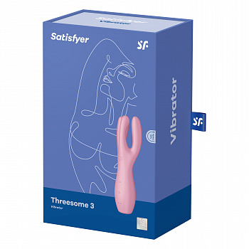 Вибромассажер Threesome 3 (розовый) в магазине ESEXTOYS