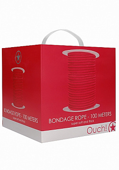 Веревка для связывания Ouch - Bondage Rope 100 м. в магазине ESEXTOYS