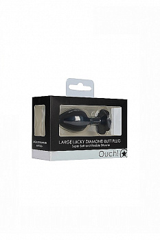 Анальная пробка с кристаллом Diamond Butt Plug в магазине ESEXTOYS