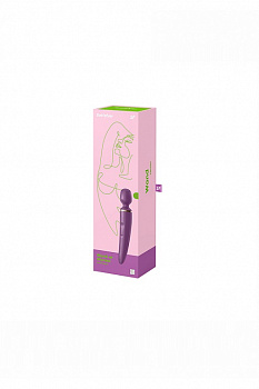 Универсальный вибромассажер Satisfyer Wand-er Woman (Purple/Gold) в магазине ESEXTOYS