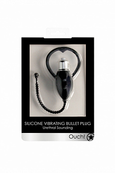 Стимулятор уретры с вибрацией Urethral Sounding Vibrating Bullet Plug в магазине ESEXTOYS