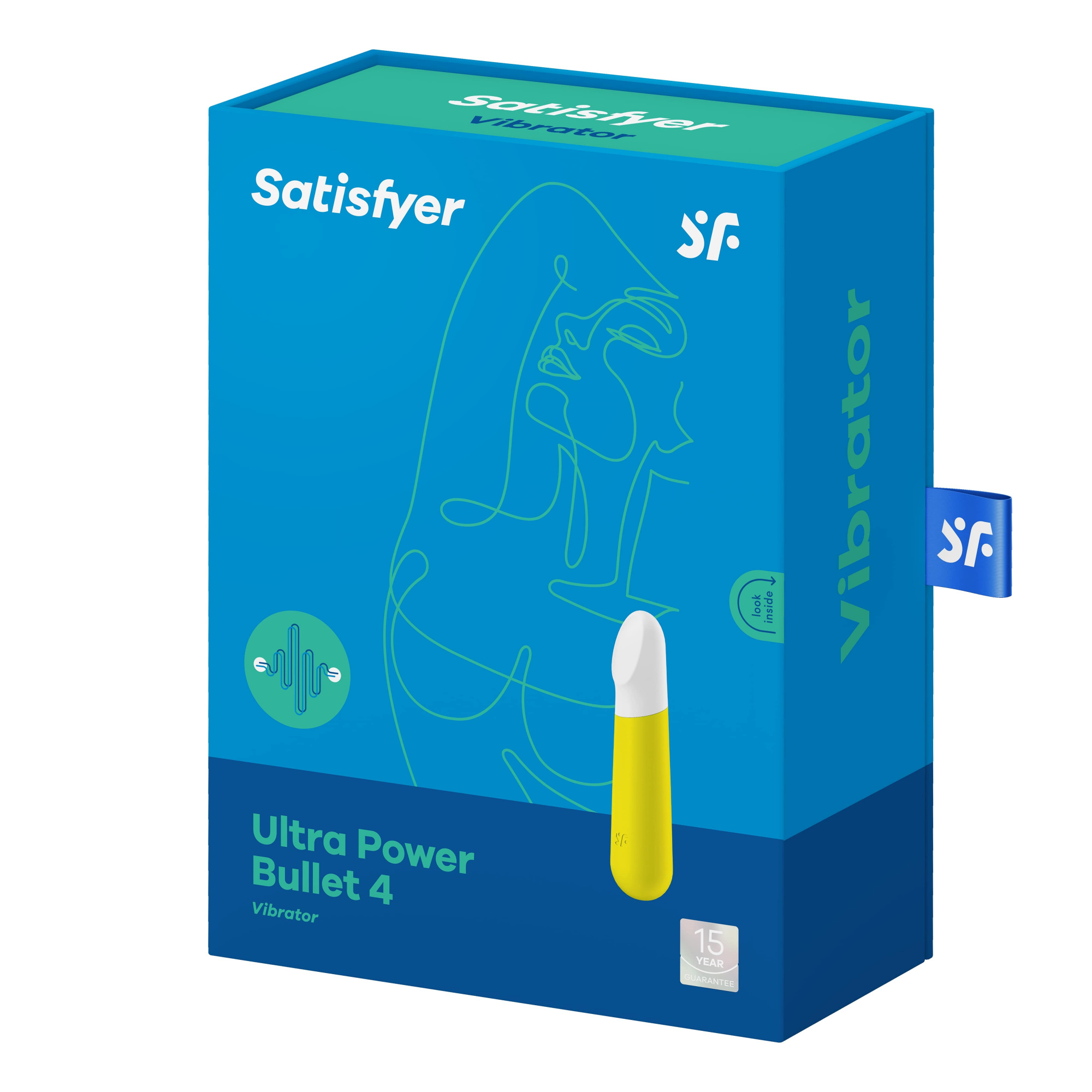Мини вибромассажер Ultra Power Bullet 4 (желтый) в магазине ESEXTOYS