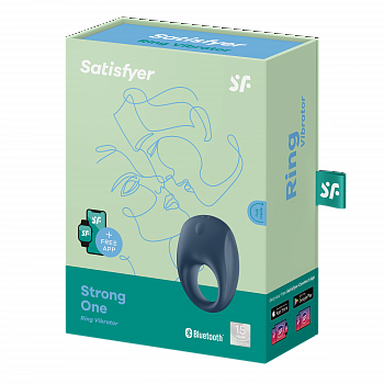 Эрекционное кольцо  Satisfyer Strong One с возможностью управления через приложение в магазине ESEXTOYS