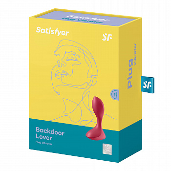 Вибромассажер простаты Satisfyer Backdoor Lover (красный) в магазине ESEXTOYS