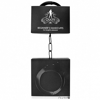 Металлические наручники Beginner's Handcuffs в магазине ESEXTOYS