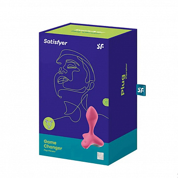 Анальная пробка с вибрацией Game Changer (розовый) в магазине ESEXTOYS